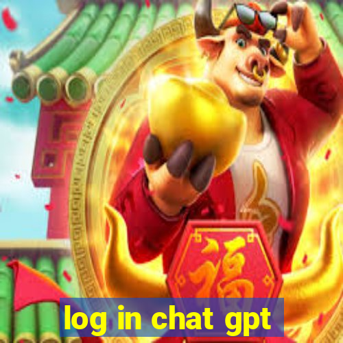 log in chat gpt